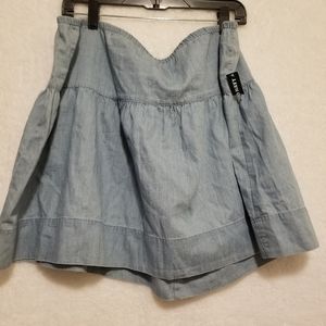 Old Navy jean tennis skirt NWT